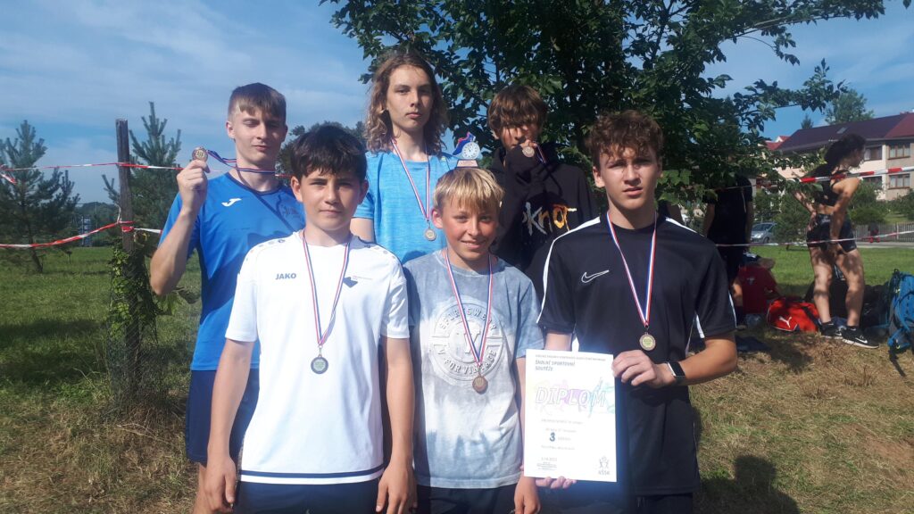 Úspěchy v okresním kole v přespolním běhu ZŠ, Jičín, 17. listopadu